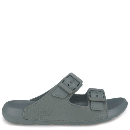 Zielone Klapki Dziecięce Kai Green Igor