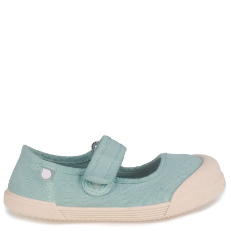 Miętowe Tenisówki Dziecięce Barefoot Lona Mercedes Mint Igor