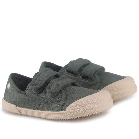 Zielone Tenisówki Dziecięce Barefoot Lona V. Khaki Igor zdjęcie 1