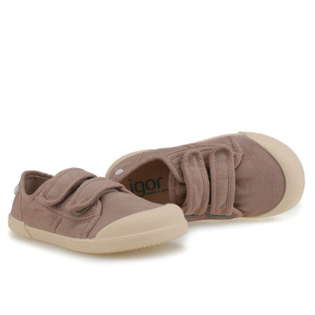 Brązowe Tenisówki Dziecięce Barefoot Lona V. Cocoa Igor zdjęcie 4