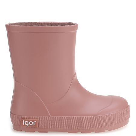 Różowe Elastyczne Kalosze Dziecięce Barefoot Yogi Dusty Pink Igor