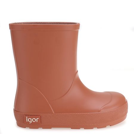 Pomarańczowe Elastyczne Kalosze Dziecięce Barefoot Yogi Igor