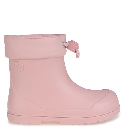 Różowe Elastyczne Kalosze Dziecięce Barefoot Mendi Nude Igor